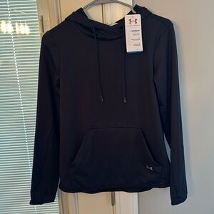 Under Armour Woman’s Hooded sweatshirt with front pocket. Brand New w/tags.
